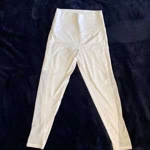 Aerie leggings, white